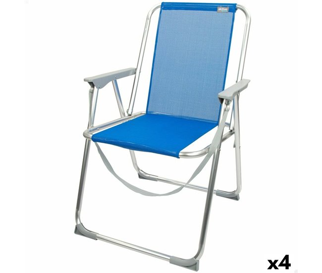 87104d2bb2474f3ece8192bfb3562acd65f1df20_a286ec1d70244b9381f83d566a747579 Silla Plegable Aktive Gomera Azul 44 x 76 x 45 cm (4 Unidades) - Conforama Precio De Oferta