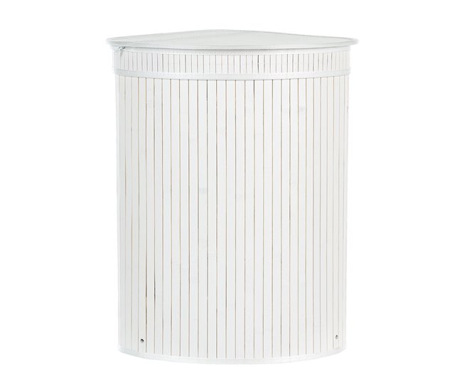 8aa0ff09b1af06c1e2a805ef5fa74919fad73e94_a094d41d7bf0414581b123a501878568 Precio De Oferta Cesta BADULLA Madera de bambú Blanco - Conforama