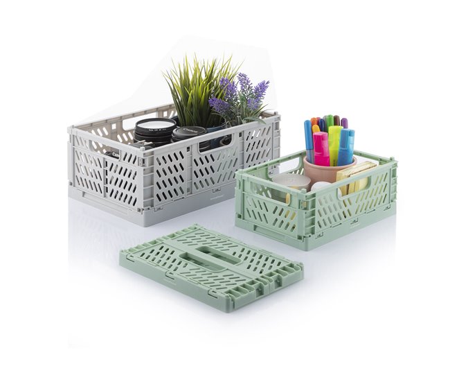 8ab9fe0b9e9ccdc668f01f00ce1b8b0b682c9d6c_9cf7eb15d4c146ad827e98e33fa2781c Económico Set de 3 Cajas Organizadoras Plegables y Apilables Boxtor InnovaGoods - Conforama