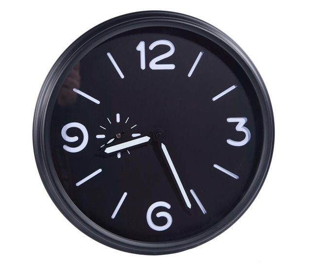 91182193fcbc7a63064229cf8910c69c15638548_29b40cba601b4f5abf7490e82156b552 Reloj de pared 32.5x32.5x04.5 - Conforama Rebajas