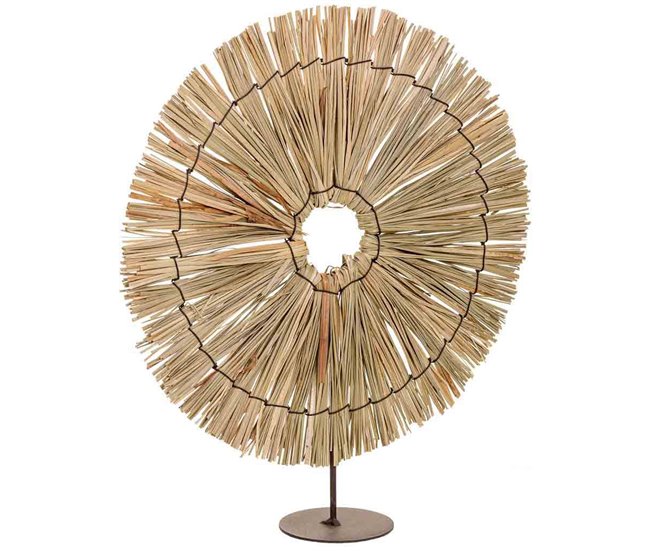 92abaf86165e6b776afef013c6ecef0636f9173a_93c132f7e47d45d7805465c39256fd68 A Buen Precio Figura decoración de fibra natural marrón 32x02x37 - Conforama