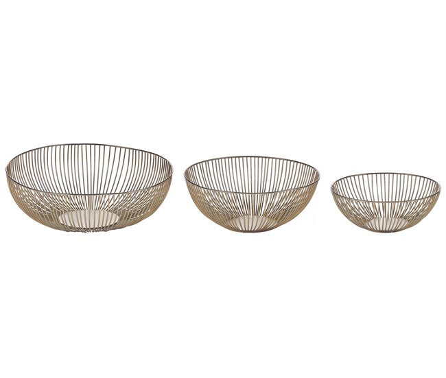 9811af80545ce3841a5994f3b319ba9bc1b1a2e1_226c012e49b64559bca1924cee90bfd7 Conjunto de 3 cuencos decorativos GARUT Metal Dorado - Conforama Envío Gratis