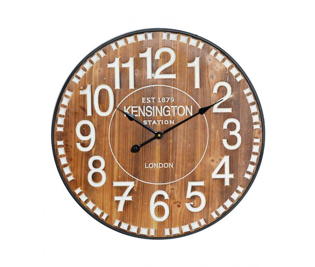 9876b201e58d083451a0a47838470711a3fb1f5b_28bb5e25776f442ca87a3cb6eb95964b Reloj de Pared Vintage Madera Oscura Ø60cm O91 - Conforama Última Versión
