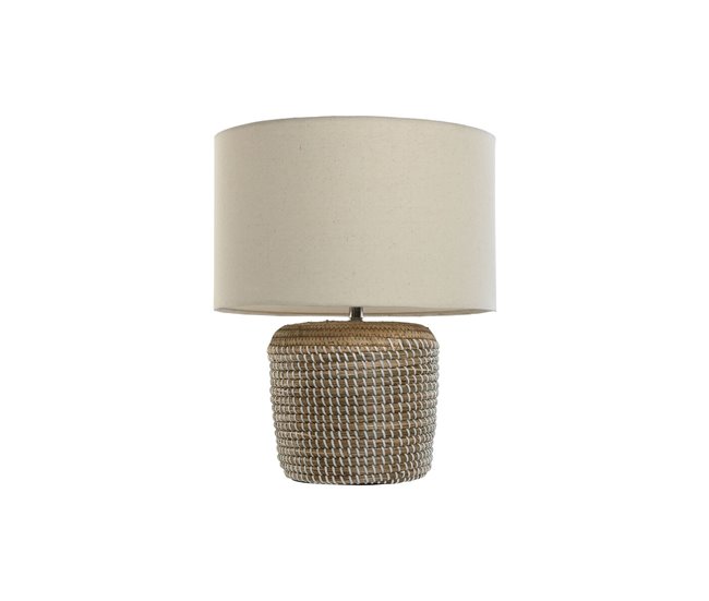 a0692132390cadae2193b786be289c01f0ab2fdc_70ac94b580af4ef58cc4d4e5f0308e04 Lámpara de mesa Home ESPRIT Blanco Marrón 50 W 220 V 38 x 38 x 47 cm - Conforama Venta Final