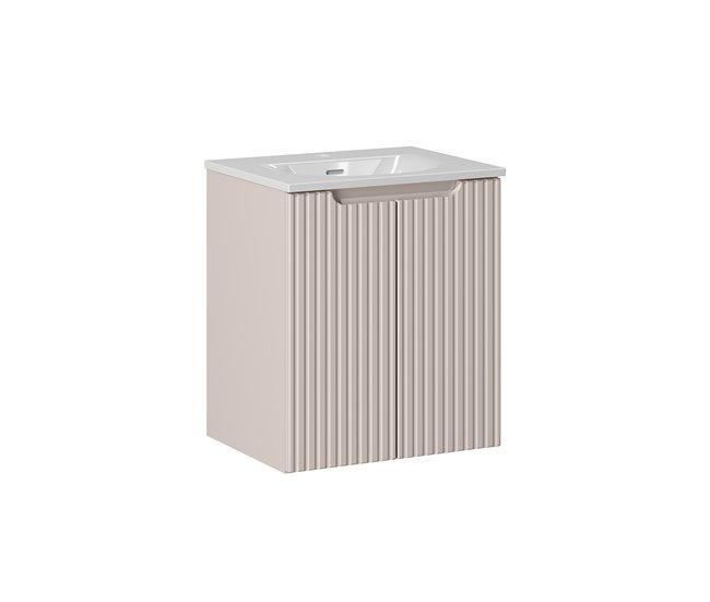 a7497267c4358387d8ce463d69c7c295e85450d4_a9dcac7e02ac48b8851a1a46dbe72832 Mueble lavabo individual encastrado 50cm 2 puertas Riva Cachemira - Conforama Envío Exprés