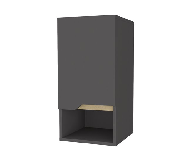 a83ca48e82b1dba05d0a857030fab4456a254ca0_53b6d894a2384c639b1ba6d962cb7534 Armario de Pared de Baño Laurent, con estantes 62 CM A X 30.1 CM An X 33 CM P. Plomo / Duna - Conforama Promoción Exclusiva