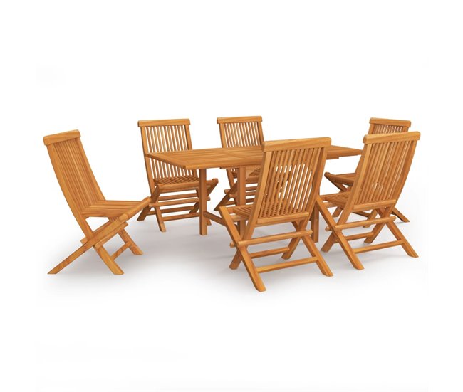 a99045c28ce533456ad822baaac124e51e18251f_fb133e3c5a3740619fd2f3e9189049d8 Oferta Flash Conjunto de comedor de jardín 7 piezas madera maciza de teca - Conforama
