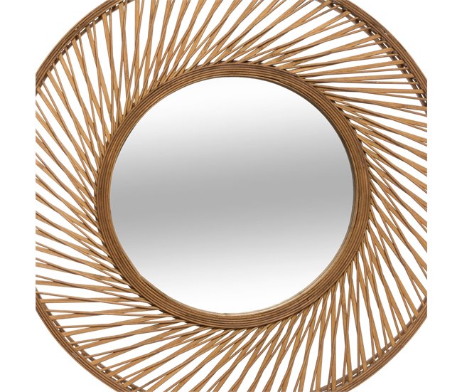 acc17e6febf150c71f7da8e67fd5cc103b144487_fbddf68ec59e4d9c9f835b6f00c92510 Oferta De Temporada Espejo espiral Vidhay diám. 71 cm bambú - Conforama