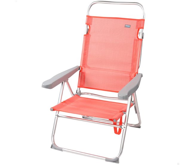 ad415c39ba066ba286a5f952affe886e69124eed_5a0c09d7fc2d4a73ab497ff02a4f1e7d Precio Rebajado Silla baja reclinable aluminio coral Aktive - Conforama
