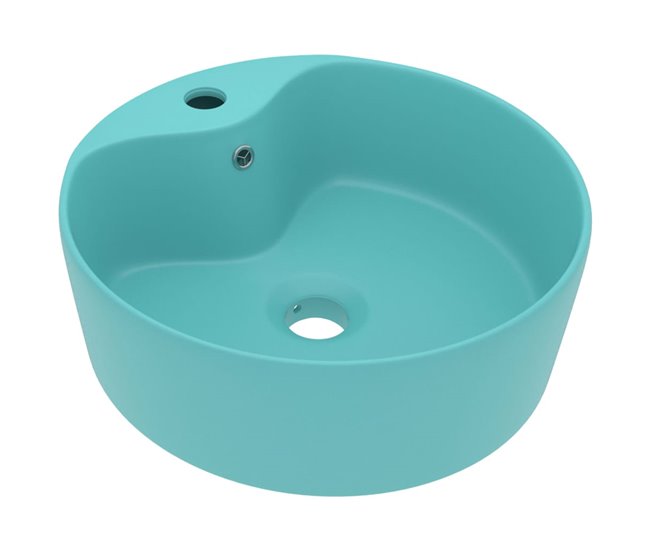 add97f47893ad0545d4018d9cc313f70898ccee6_b38150befd474227b62da111b91b2a4b Lavabo - Lavamanos lujoso con rebosadero cerámica crema mate 36x13 cm - Conforama Mejor Calidad