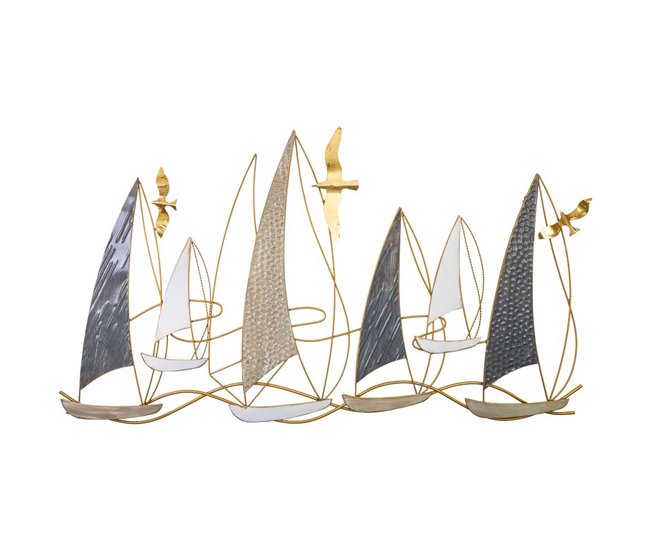 b056f40bc6292ad9a0598272efa43d314bbdcc93_2e3faf44fd8b450ca1320054de7235b1 Comprar En Línea Mural decorativo de pared de metal 123,8x69,9x5,1 - Conforama