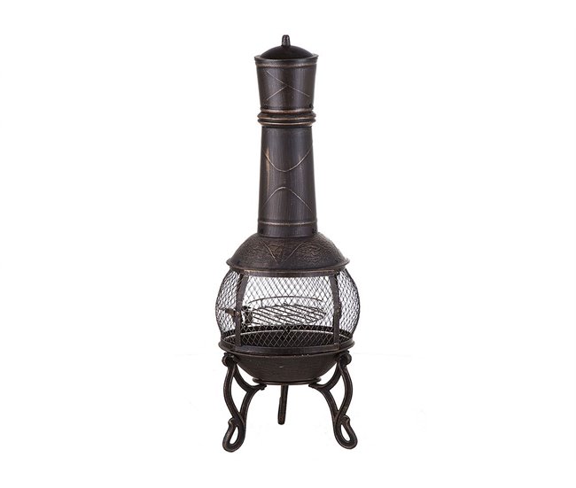 b1d443bca76433b46d66ee7d433b33bfcb30c860_f332a87f94724e5592c105b3250efd6c Pozo de fuego con parrilla TACORA Metal Negro - Conforama Comprar En Línea