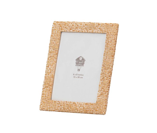 Premium Portafotos Resina Natural Blanco 15x20 Cm - Conforama