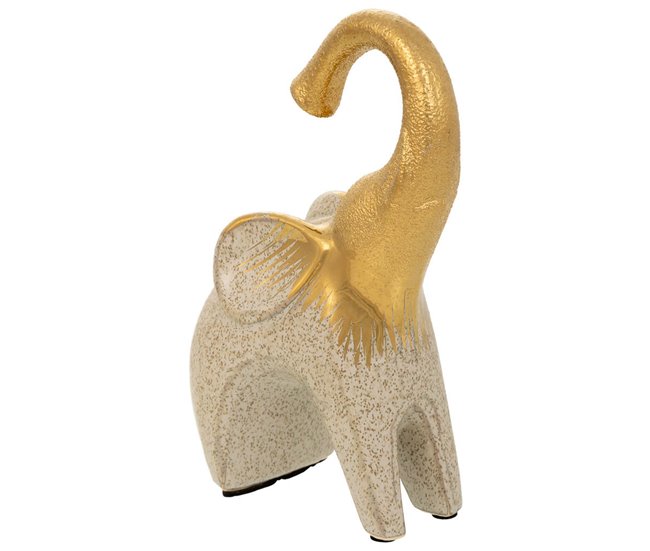 b51511b33e5ca996019e9e4c1019c77d72942fb8_caa0798edb2540f9b860c14d45e5eaf8 Elefante decoración de cerámica dorado 12,5x7,5x20 - Conforama Oferta Limitada