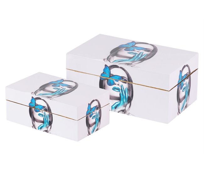 b763d0744ac743c1465b339d0ec72403413849fe_cb58f4ad325b4358b5aa4a2e39bf2bd0 Pedido Al Por Mayor Set 2 Cajas Retrato 25x15x11/20x12x8 Cm - Conforama