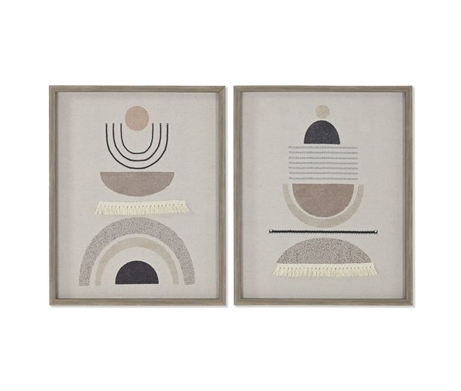 ba3c1d608543014135cec613586c2635f0b2762f_4624b02308464cf28049d6b78b6ea6c9 Lienzo Home ESPRIT Beige Moderno Escandinavo 40 x 4 x 50 cm (2 Unidades) - Conforama Profesional