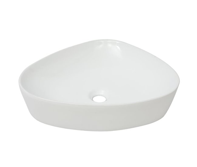 bd7acc786952a117e89b1eb2364f4f059bf3d82e_073697c9a6ee4ad68e38a1d298b31543 Alta Calidad vidaXL Lavabo triangular de cerámica blanco 50,5x41x12 cm - Conforama