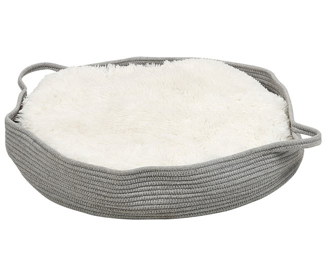 Cama para mascotas DALAMAN Algodón Gris - Conforama Compra Ahora