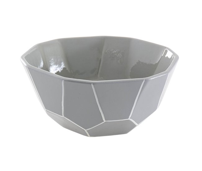 c6bdd11b22550788491c2fdb9b5a32252eebe37e_ec8a746de6114dbba1a81c3fab753ac2 Centro Ceramica Lacada Gris/blanco 21x21x9 Cm - Conforama De Moda