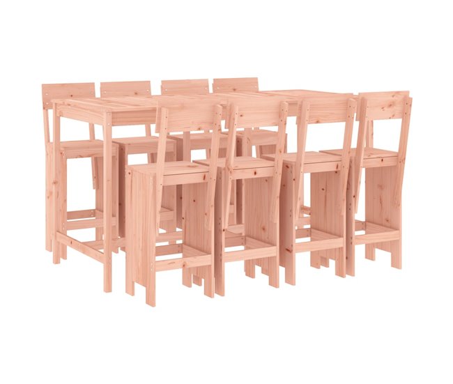 c7a6fe6dcb04f8c369eacf31d58b6a0790cbd764_1464222c51fa41d1bf8fb2ab1d821c1b Más Vendido Juego de muebles de jardin 9 piezas madera maciza abeto Douglas - Conforama