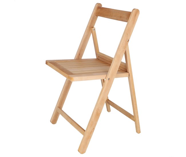Nueva Colección Silla NORTE en madera de haya, acabado en aceite, 42x47x79 cm - Conforama