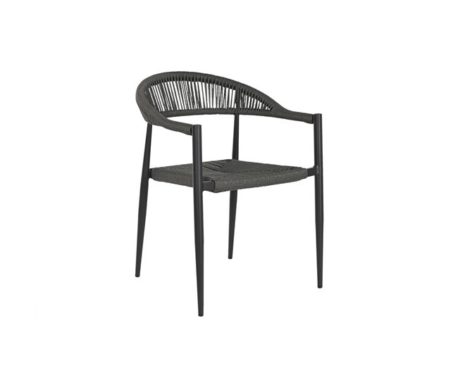 c8dc027ce529cd96ebbc701ce681fc7f02efe1cf_1bc52d76333443c6926b0dfe6c4bd4d0 Silla de Jardín Home ESPRIT Negro Gris oscuro Aluminio Ratán 56 x 60 x 78 cm - Conforama No Te Lo Pierdas