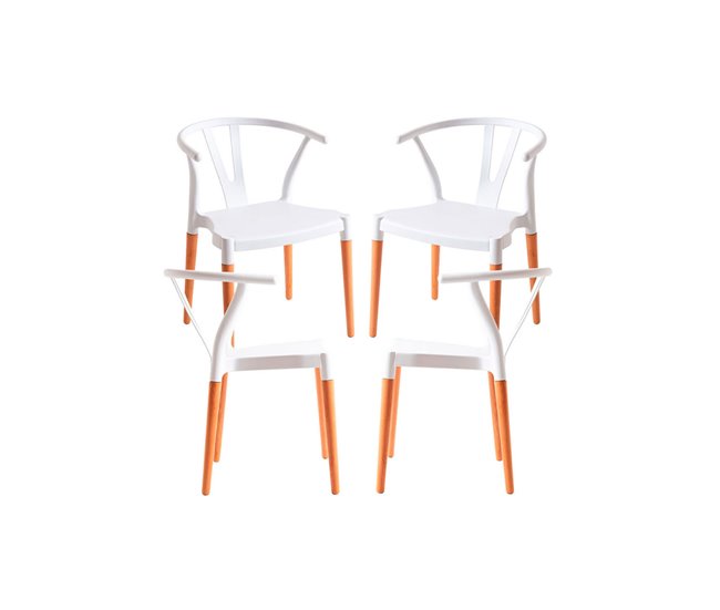c8f7f424417d7dcf1564ebb01f01b8efdcc140cd_a605f5cdcbf6424fa40168af0afe6e90 Pack 4 Sillas Tahi - Blanco - Conforama Premium