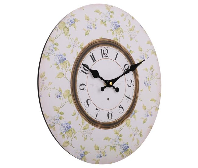 ca798813c64e285969968aec7f2034f90a130611_aa2453d031db46dd825b6b000f21a45d Reloj blanco redondo de madera mdf de D60x2h cm - Conforama Precio Reducido