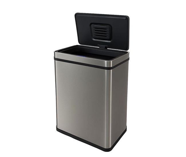 cab75cebeb8cb220b6c06617497cc6540f8fc859_50153d761f40478287a5cc7ec8c6d616 Well Home Cubo de Basura de 70L color Metálico en Acero inoxidable con Sensor automático y Filtro antiolor H. 78cm - Conforama Nuevo Modelo