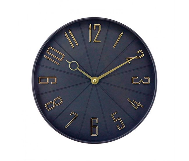 cb03b0f022b676a507ecaef19436b24c523487bc_eb68e9f8a1af41fda7407757fa32ff94 Devolución Gratuita Reloj de Pared Vintage Negro/Dorado Ø27.3 cm Thinia Home - Conforama