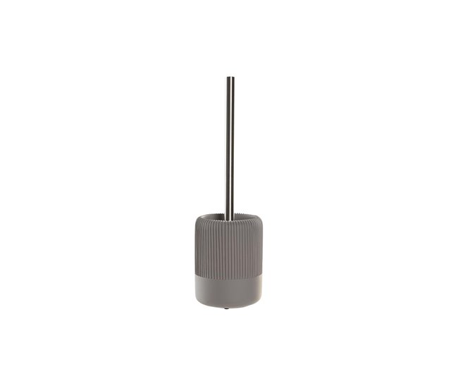 ccb1a2bbdb2c51386e827c1debee12a176680b1b_da53781b10de41febf6a2452a3f9e44a Descuento Escobilla para el Baño DKD Home Decor 11 X 11 X 36,5 CM Gris Cemento Acero Inoxidable - Conforama