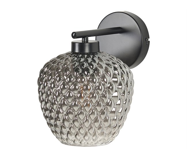 ccbc33e7beb7e13ca38e84dbdeac9db20a04af11_20616e7849704522a41a39feec879e9f Stock Limitado Lámpara de pared SHERRY Metal Gris - Conforama