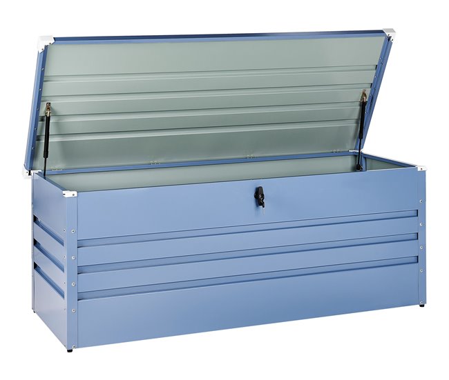 Premium Arcón CEBROSA Metal 165 cm 70 cm Azul - Conforama