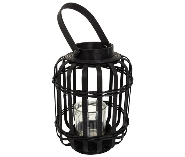 cf552312deaff981f02e33b527b4c2ced85c9e2f_41b6af97bae3482ead604d496ad34b0b Farol portavelas de bambú negro d17x25 - Conforama Oferta De Temporada