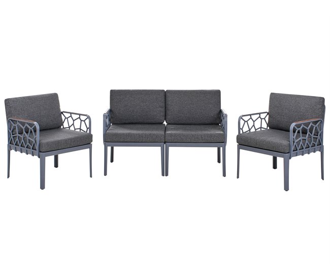 cf95a1eed52d6c73fa0938eafb66dc9115feeeb5_b86e57faa3d541eb92a0dc613dfa4550 Conjunto de jardín 4 plazas ERICHE Beige claro - Conforama Máxima Calidad