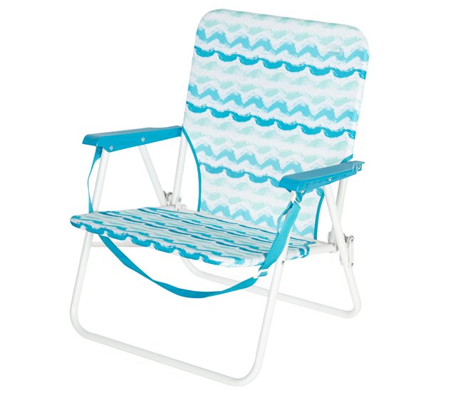 d0b62dc509d72b9763e9377d15611ff5d6f7c650_51903ad134da494bba84e959134a5138 Novedad Aktive Silla de playa plegable con respaldo bajo y bolsillo trasero - Conforama