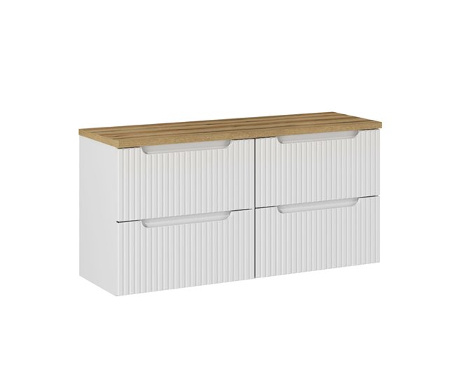 d2e10ac799f2be53f56f148cf6ba9c346fc914e0_2c2a3ff245644150ae8f73a9026c82a7 Compra Hoy Mueble bajo lavabo 120cm 4 cajones encimera Riva Cachemira y Madera - Conforama