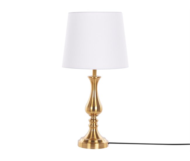 Lámpara de mesa HODMO Metal Dorado - Conforama Profesional