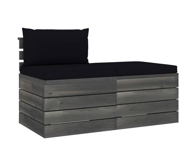 d3bd7c2c11d181fd81c939fa703ec1501ef94473_e185f98fd9254a05a9a6728a70b5e35e Nuevo Modelo Muebles de jardín de palets 2 piezas cojines madera maciza pino - Conforama