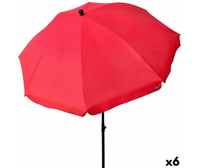 d92ce04deff705b9f20274c345e640f1861c0b7d_19bc6ebc51ff41709f0f0f9f59eee809 Precio Económico Sombrilla Aktive Rojo 240 x 230 x 240 cm (6 Unidades) - Conforama