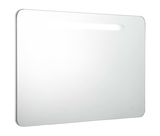 d9dd8ac69b0e5f38e70b9dfd462f6fb973aa5b15_3a8f512056ca492f98f9d819872540c7 vidaXL Mueble de baño con espejo LED 80x9,5x55 cm - Conforama Directo De Fábrica