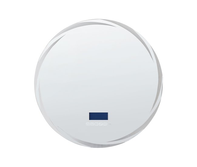 db736383bce8f0d844bff8c0b246c197de53bddb_26a1d7ff60a14355afe71a54f500db08 Pedido Al Por Mayor Espejo LED de baño TANAY 60 cm 60 cm con altavoz Bluetooth integrado Plateado - Conforama