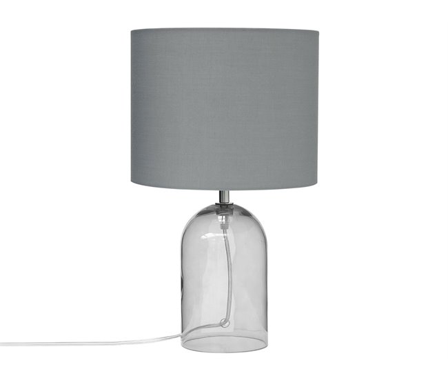 dcc2d11cb55d5cacc9b60129a26af8e13823aa18_bd2a1056ce2c421cacddbff51a7a4c42 Lámpara de mesa DEVOLL Vidrio Gris - Conforama Exclusivo