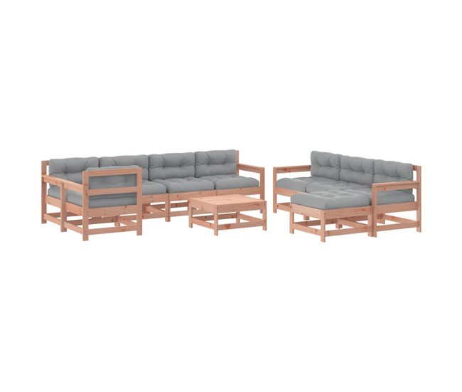 dd0b43bb78735b6d3bd564a7ccb932073e5471d9_65c631ae97ae4a639f38762ff56444f2 Barato Juego de muebles de jardin 10 piezas y cojines madera maciza - Conforama