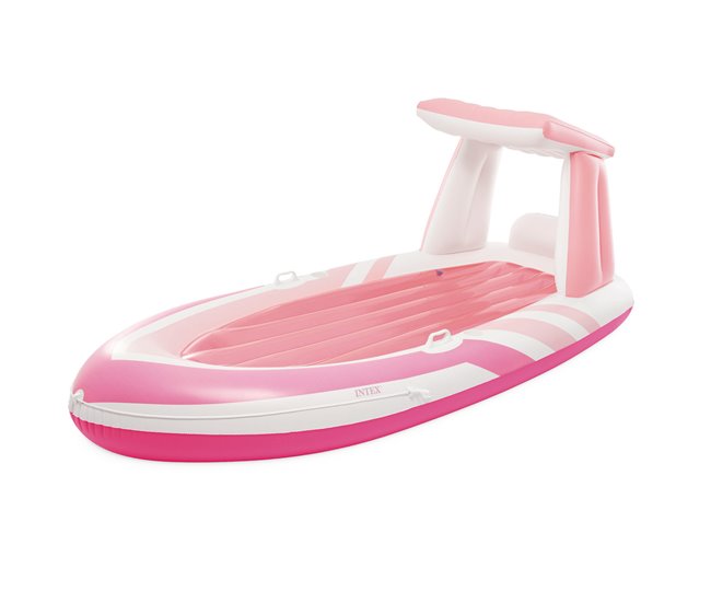 de72baf569029033ff578a6a485bca79ce0bcdbc_5007fd132f67414b877c72372c2fdc81 Económico INTEX Colchoneta hinchable Pink Paradise con techo y portabebidas - Conforama