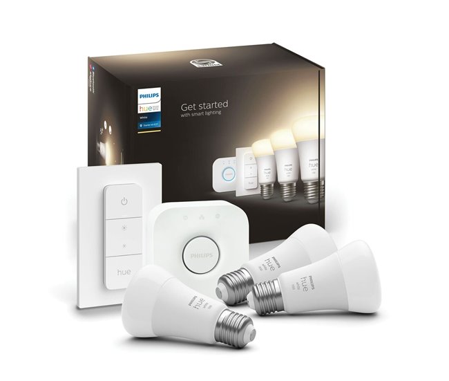 Mejor Calidad Bombilla Inteligente Philips Hue E27 LED 9,5 W - Conforama