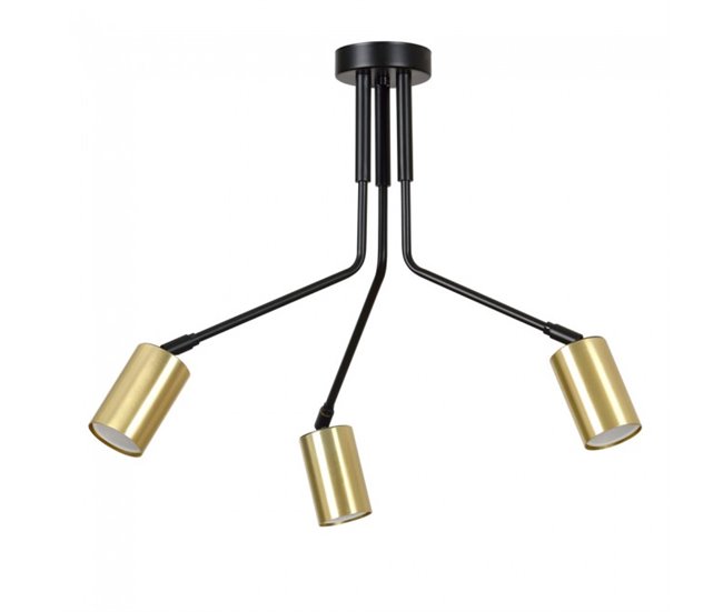Plafón de techo Norber   (3 luces) Metal Moderno - Conforama Económico