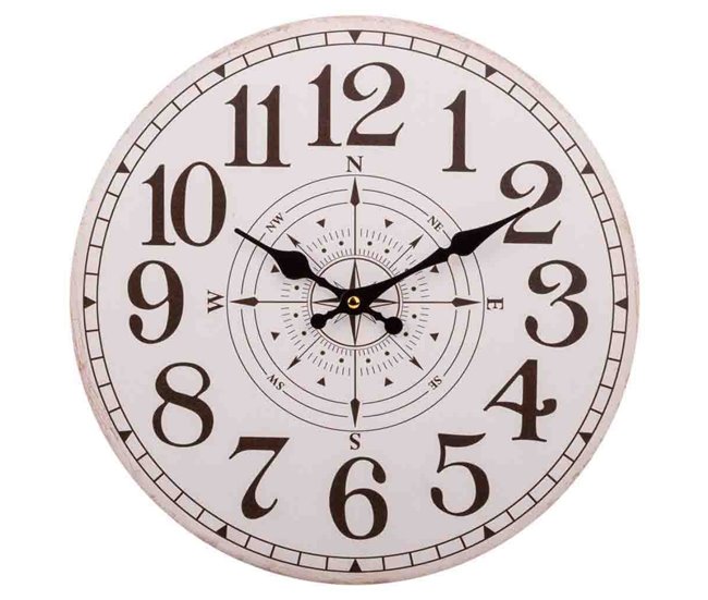 Oferta De Temporada Reloj de pared de madera - Conforama