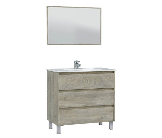 e8590a2d159dee0ea336375b32fc705c60760522_a3a6f96ae6b542c99327310bb5c6d230 Mueble baño Devin 3 cajones espejo, sin lavabo, Alaska - Conforama Precio Reducido