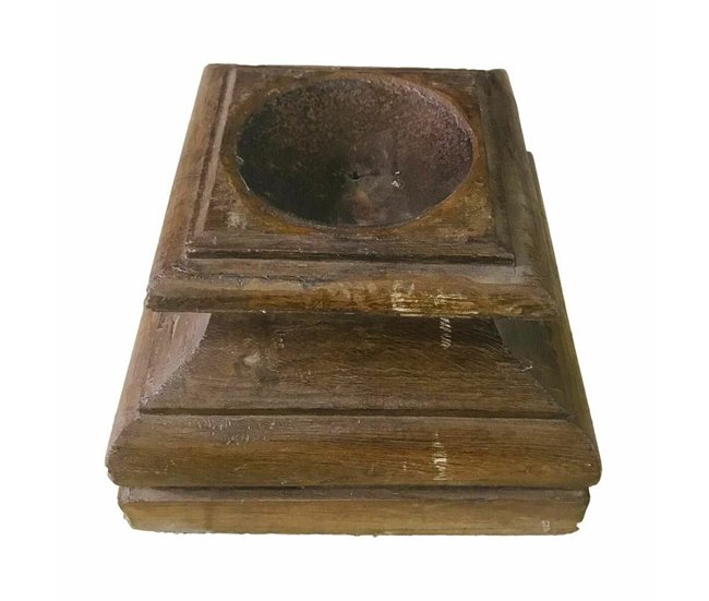 edf44085ff66d76cd18d1ad004c889abbd06e0b8_6e616abdc65f4a0188b2ef831787812f Candelabro Alexandra House Living Madera Reciclada 30 x 23 x 31 cm - Conforama Lujoso